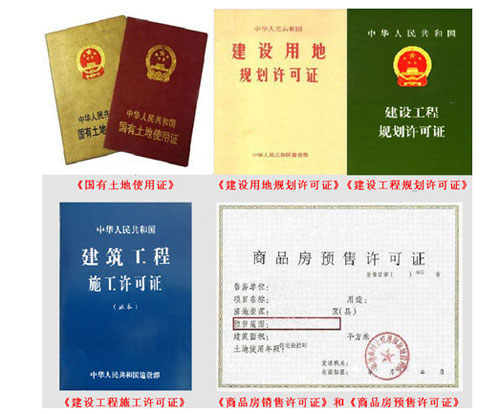 开发商的五证是哪五证