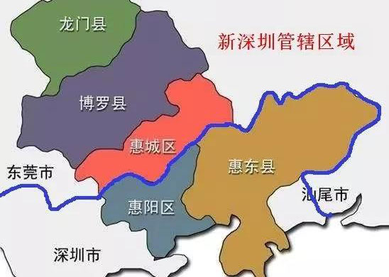 深圳面积小要扩容,邻居惠州的可能性到底有多大?