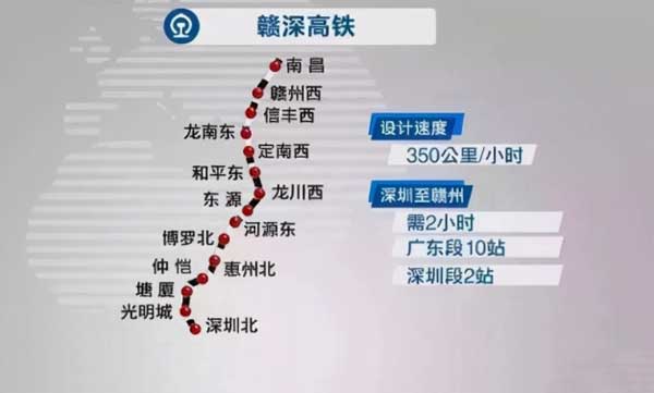 惠州内联外通“融湾入圈” ，多条高铁开通在即，北站新城、仲恺成首批受益片区！