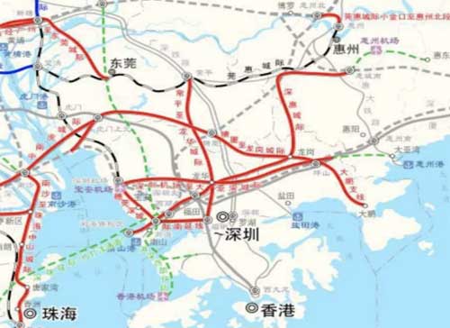 深莞惠城轨动工